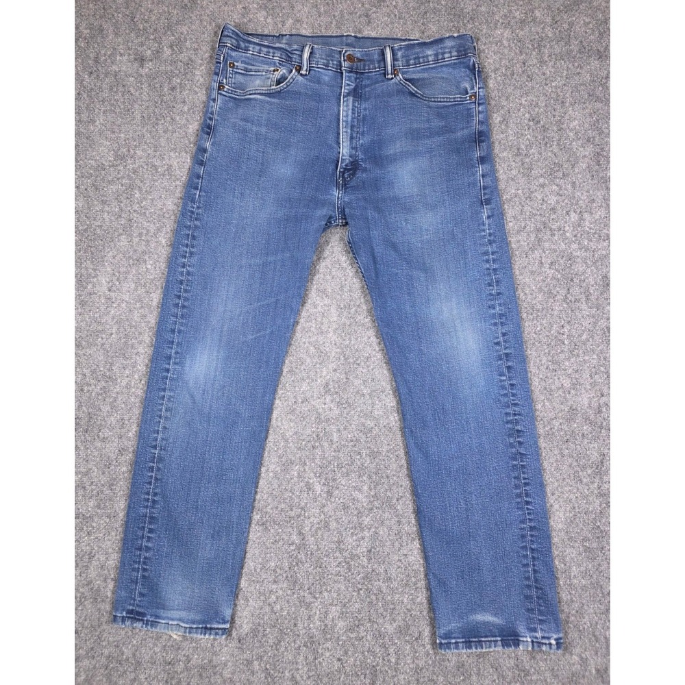 Levis 505 Regular Fit Jeans Mens‎ 38x30 Blue Straight Leg Denim Pants